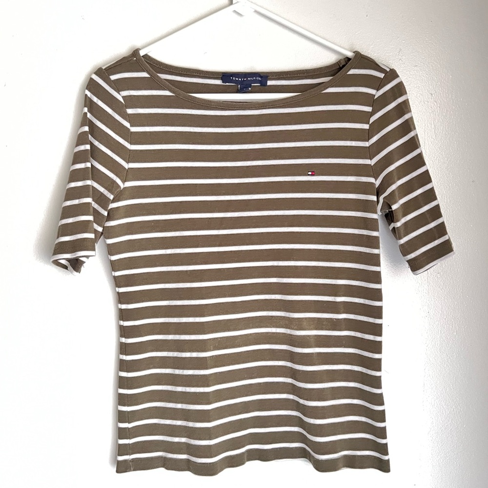 VTG Tommy Hilfiger Women's Striped Top